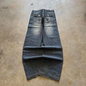 Baggy Jackpot Southpole Styl Y2K Vintage Denim Jeans 38x32